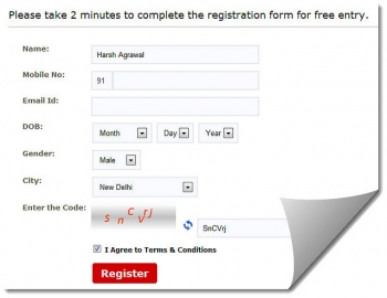 160by2 registration page