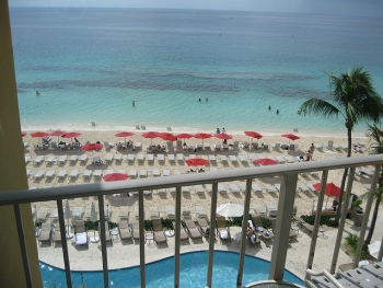 Beach at Marriott on Grand Cayman Island